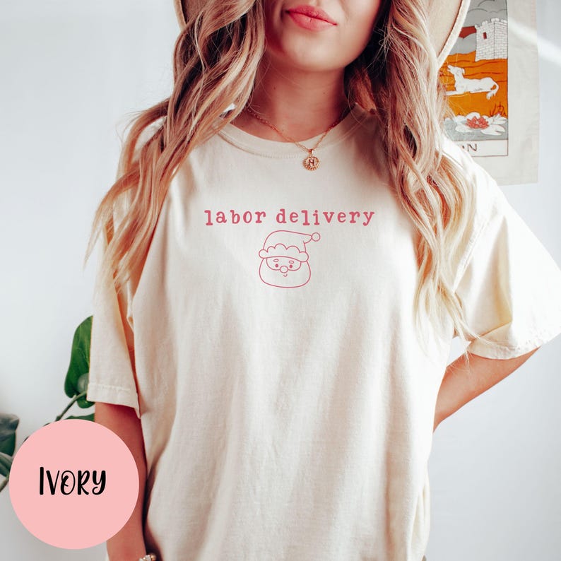 Labor and Delivery Nurse Christmas Shirt, Labor and Delivery Christmas ...