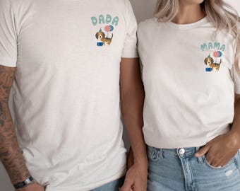 Let's Pawty Puppy Birthday Family Matching Shirt, Boy Girl Birthday Shirt, Puppy Theme Birthday Party, Puppy Pawty Tee, Dog Party Shirt