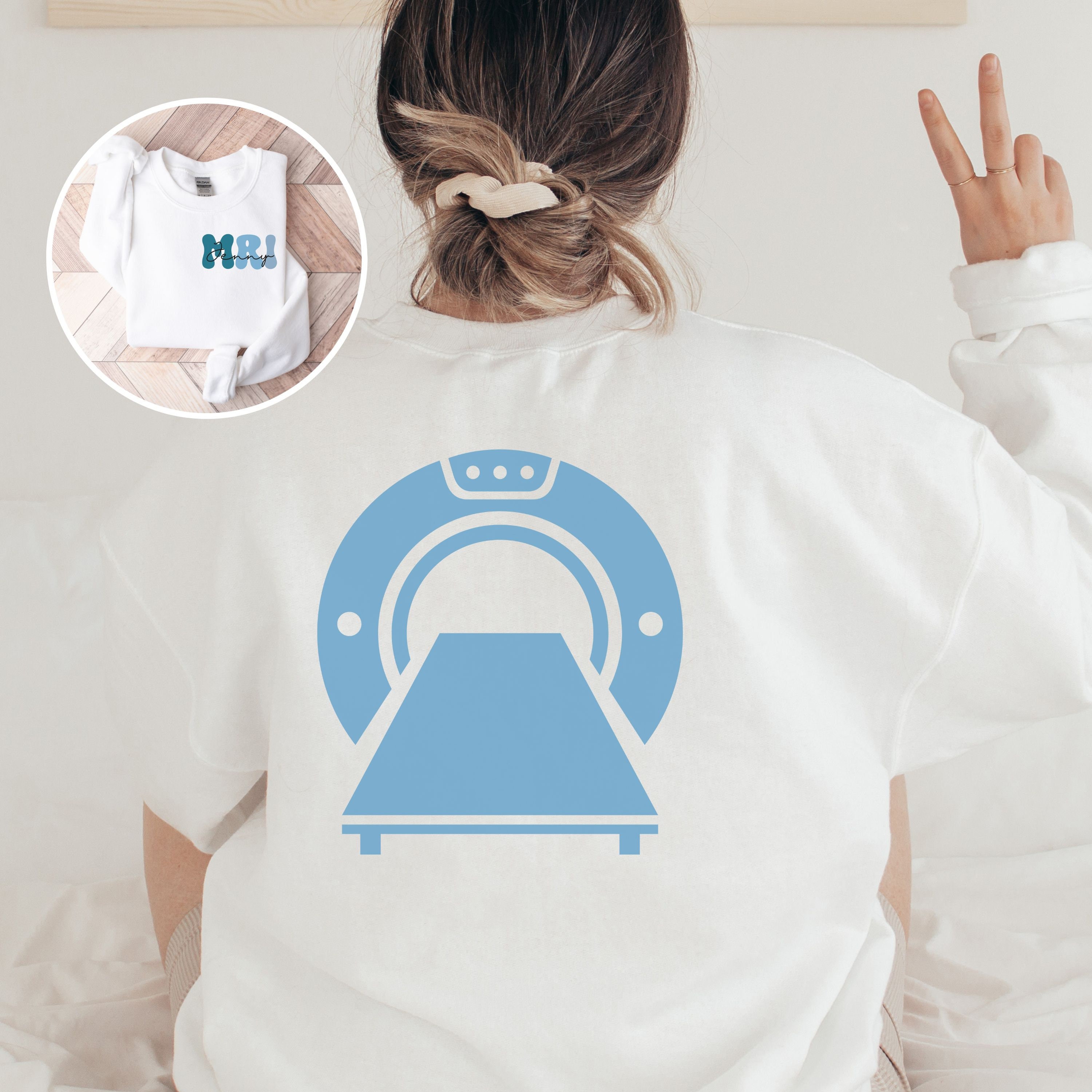 Mri Merch Custom MRI Sweatshirt Personalized MRI Sweater, Rad Tech Sweater ...