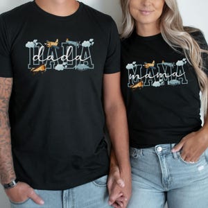 Airplane Matching Family Birthday Shirt, Airplane 2nd Birthday Outfit, Flight Crew Birthday Mommy and Me Tee, Vintage Airplane Birthday