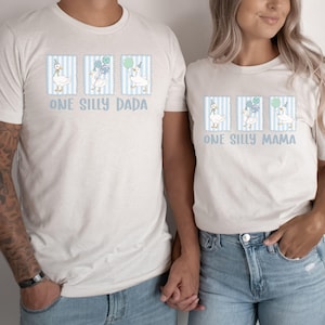 One Silly Goose 1st Birthday Matching Family Shirt One Silly Mama Birthday Outfit Matching Mommy and Me Tee Goose Birthday First Birthday