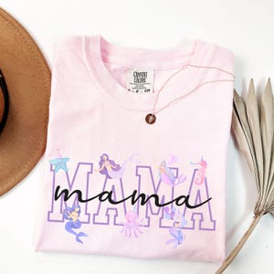 Mermaid Birthday Shirt, Mermaid Shirt, Matching Family Birthday Shirts, Birthday Girl Matching Shirt, Under The Sea Shirt Comfort Colors Tee