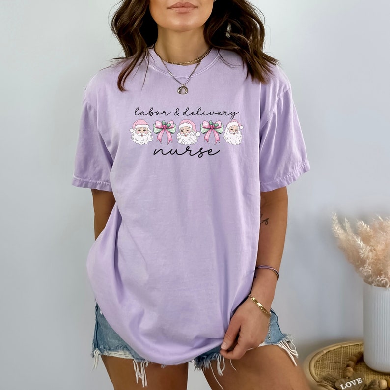 Labor and Delivery Nurse Christmas Shirt, Labor and Delivery Christmas