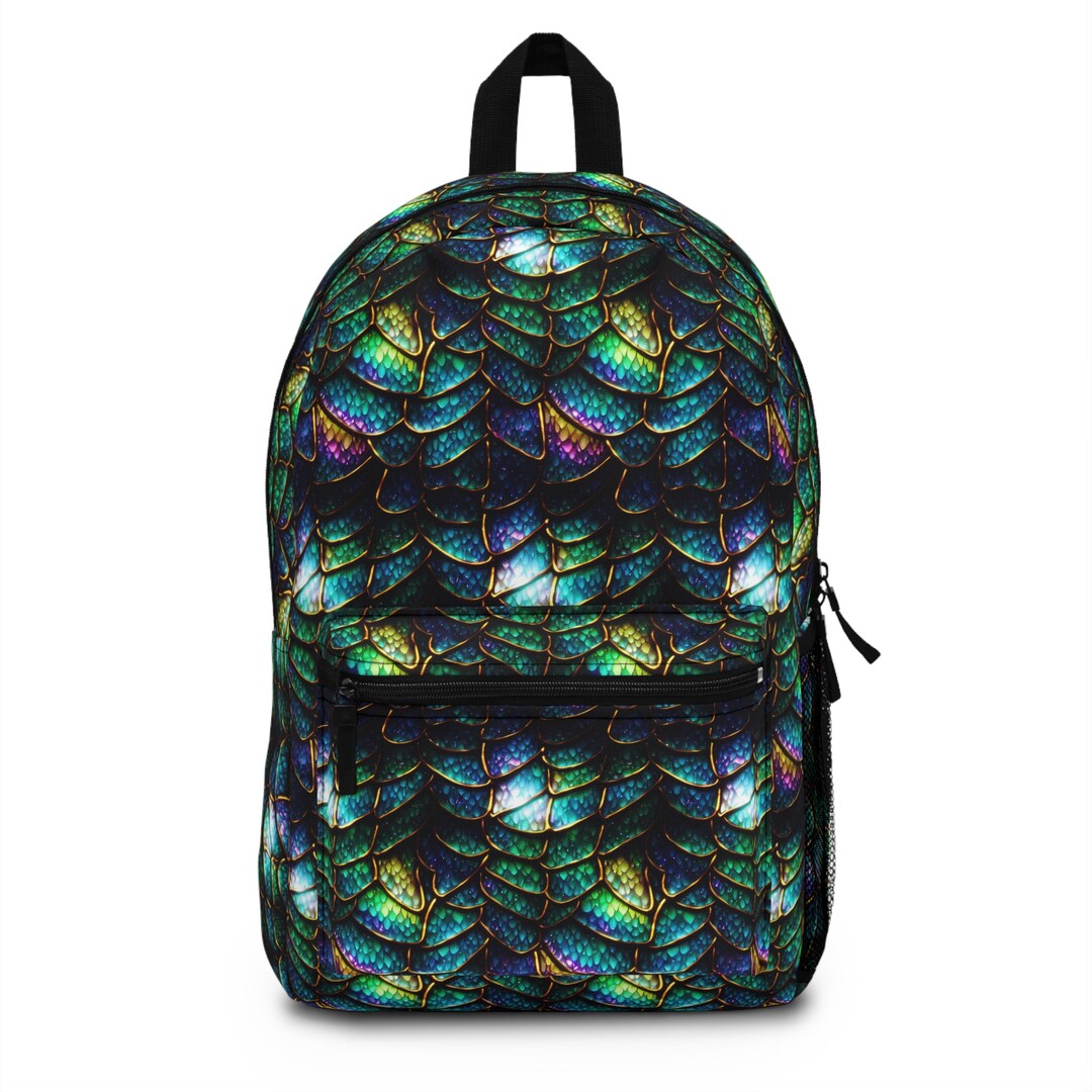 Backpack Dragonscales Dragon Scale Print for Backpack - Etsy UK