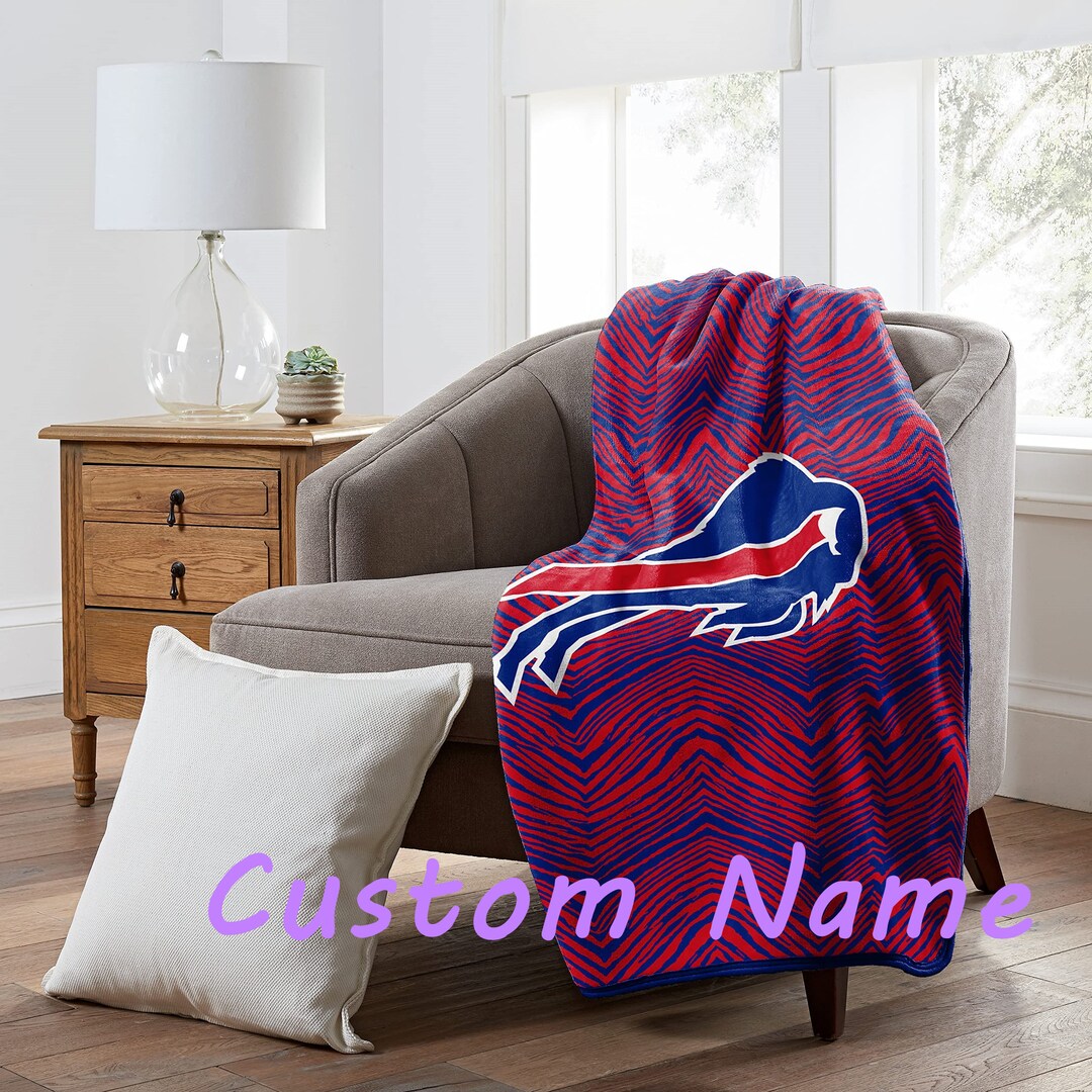 Personalized Custom Name Blanket NFL Buffalo Bills Blanket Etsy