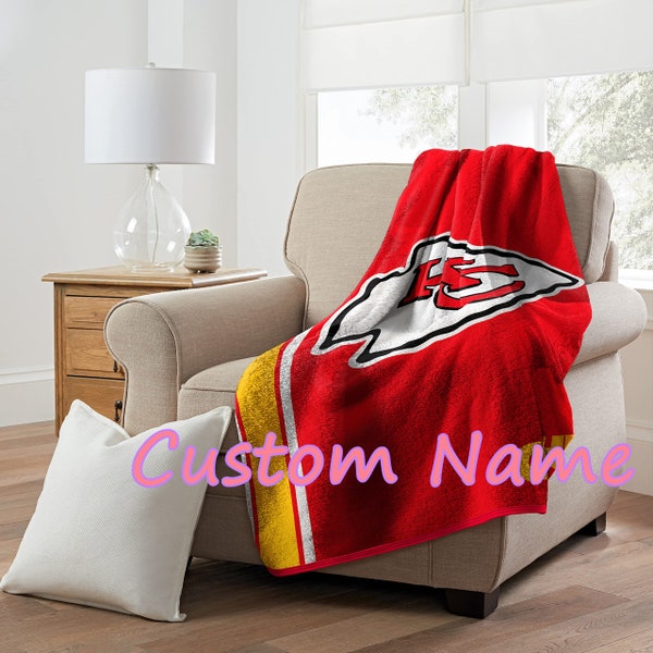 Kansas City Chiefs Blanket Etsy