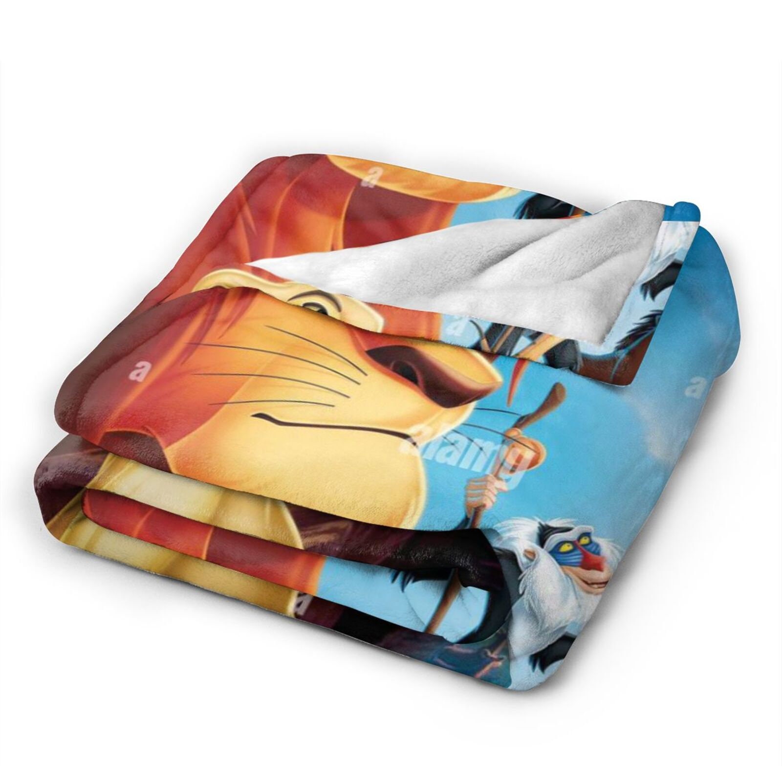 Personalized Custom Name Blanketsimba the Lion King Blankets Etsy