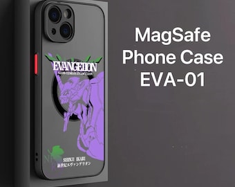 Funda MagSafe para iPhone con diseño de robot de dibujos animados de Japón para iPhone 17 16 15 14 13 12 Pro Max