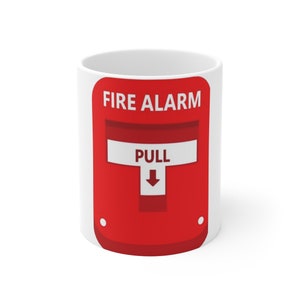Fire Alarm Coffee Cup