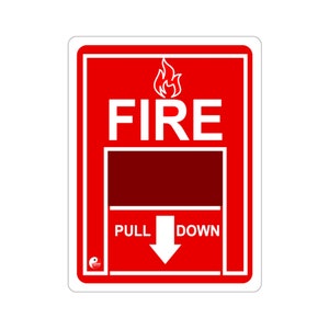 Fire Alarm Stickers