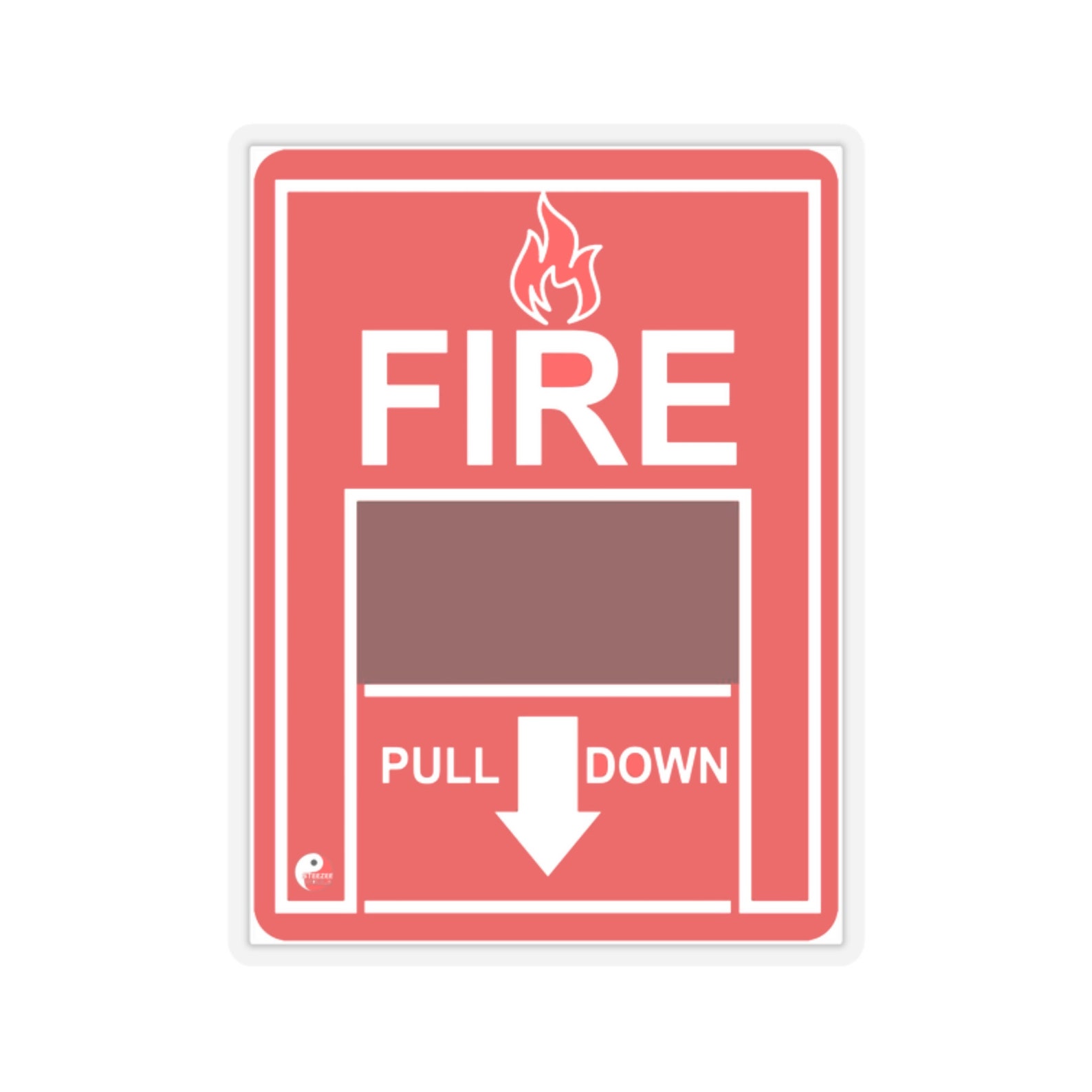 Fire Alarm Stickers - Etsy