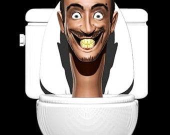 Skibidi Toilet Art Design Digital Download 2023