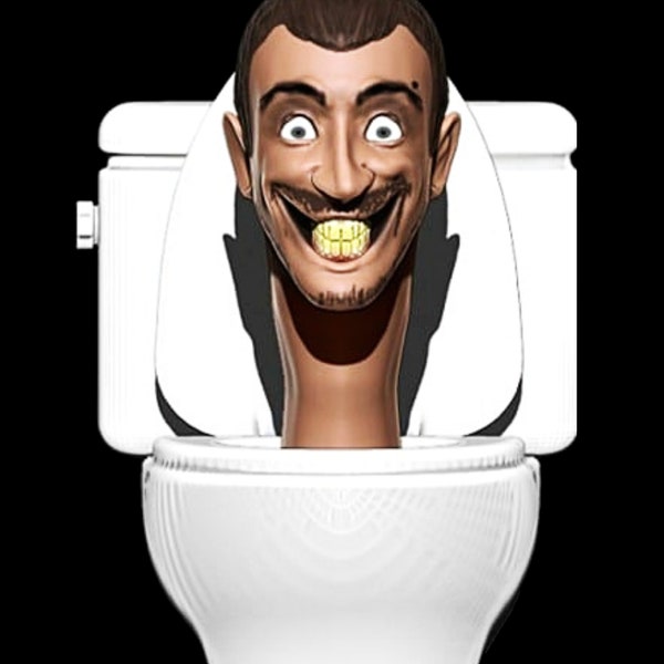 Skibidi Toilet Art Design Digital Download 2023
