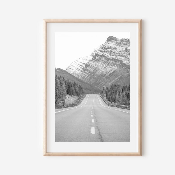 Colorado Print Black and White, Colorado Road Print, Colorado Wall Art, Welcome to Colorado Print, Colorado Poster, Colorado Nature Wall Art