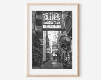 Nashville Print Black and White, Nashville Wall Art, Nashville Poster, Country Music Art, Nashville Tennessee Print, Tennessee Art Poster