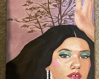 Teachings of our Alders, original gouache painting