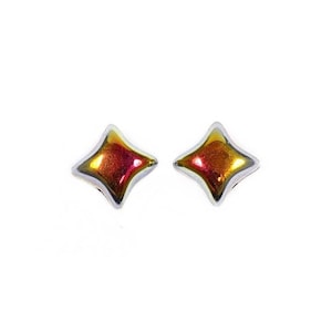 WibeDuo 2-hole Beads Star Cross, 8 x 8 mm, Czech Glass Beads