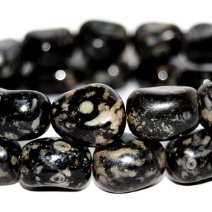 Shaped Stone Like Pressed Glass Beads, 15 x 13 mm, Czech Crystal Glass Beads