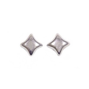 WibeDuo 2-hole Beads Star Cross, 8 x 8 mm, Czech Glass Beads