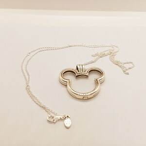 Pandora mickey mouse locket necklace Clearance