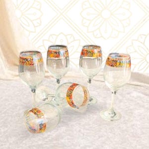 6 Pieces Sebab Wine Glass Set –  | Authentic Eritrean/Ethiopian Wine Tradition