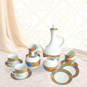 17-Pieces Coffee Set | Traditional & Cultural Ceremony Set
