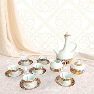 23-Piece Sebab Coffee Set – Complete Traditional Eritrean/Ethiopian Coffee Ceremony Set