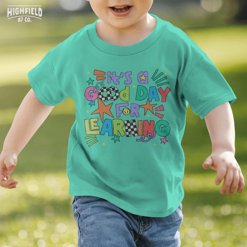 Student back to school PNG design showing playful text and bright colors, ideal for school shirts, gifts, and digital projects.