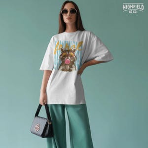 funny raccoon design for girly outfits and preppy fashion lovers