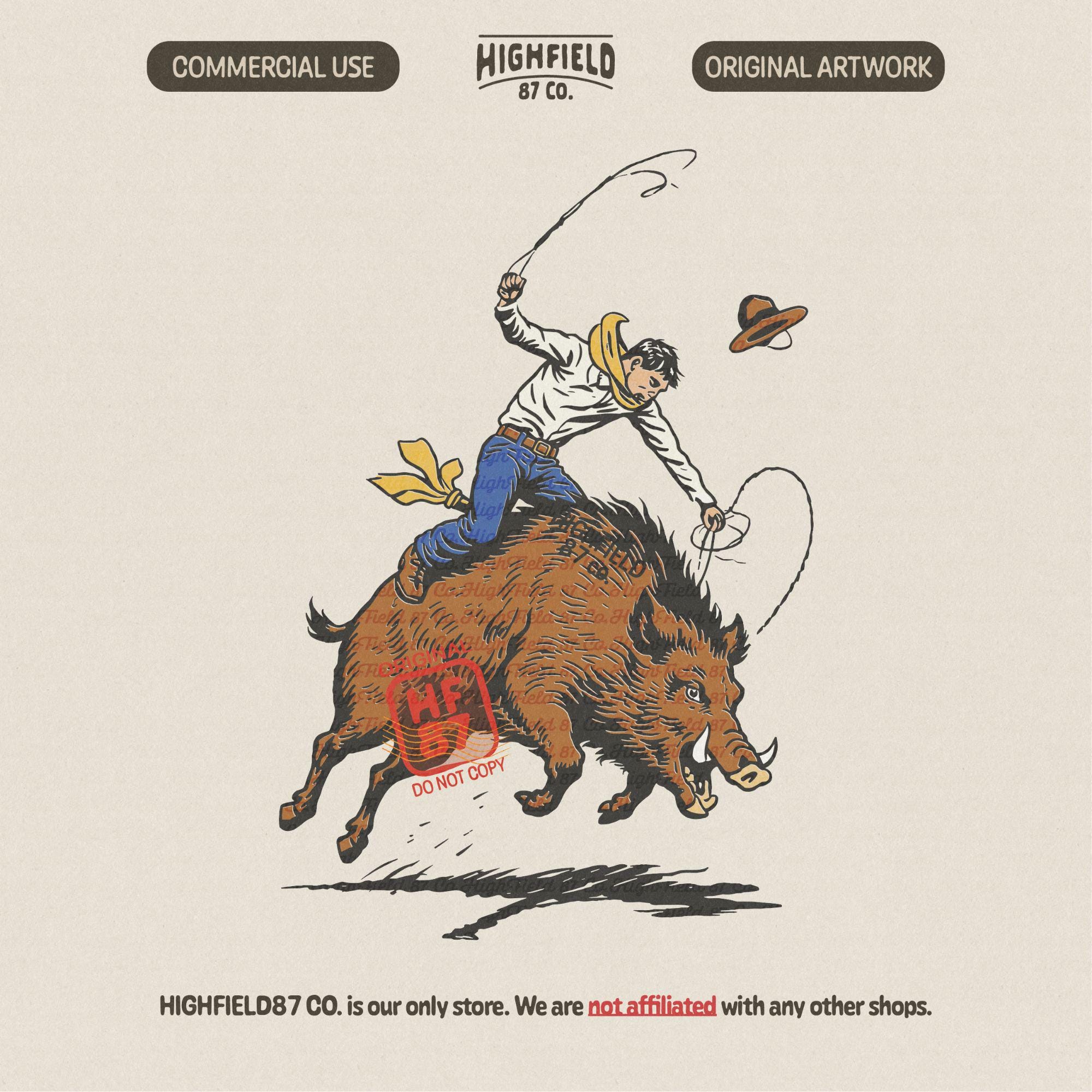 Boar Rodeo Wild Boar Riding PNG Cowboy Hog Rodeo Design, Funny Western Hunter ...