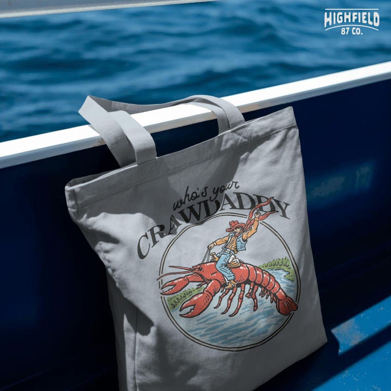 cajun crawfish cowboy graphic for funny outdoor and fishing lifestyle shirts