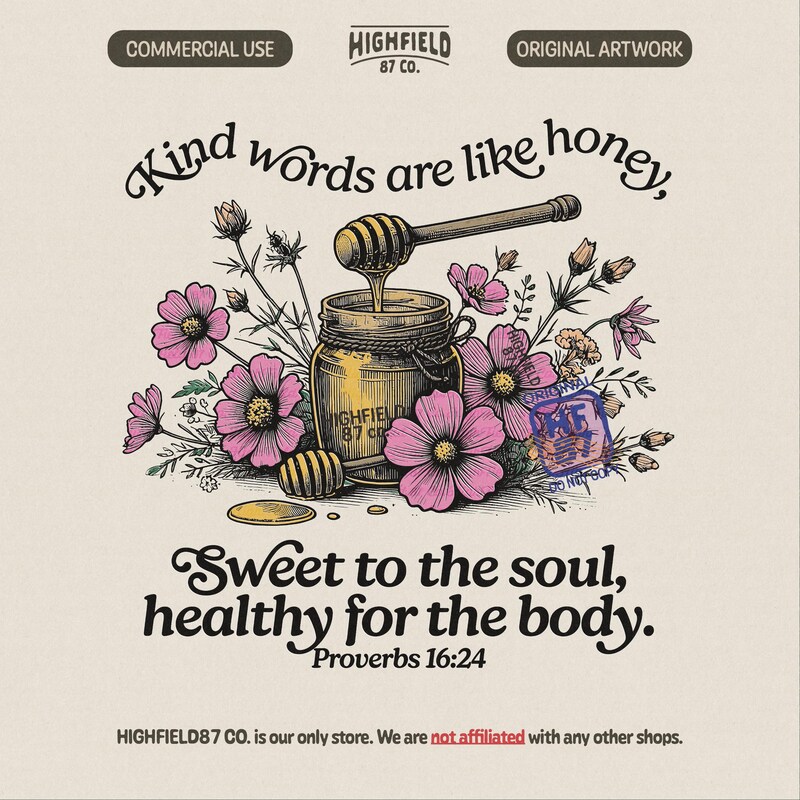 Proverbs 16 24 - Etsy