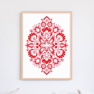Polish art, Folk art, Printable Wall Art