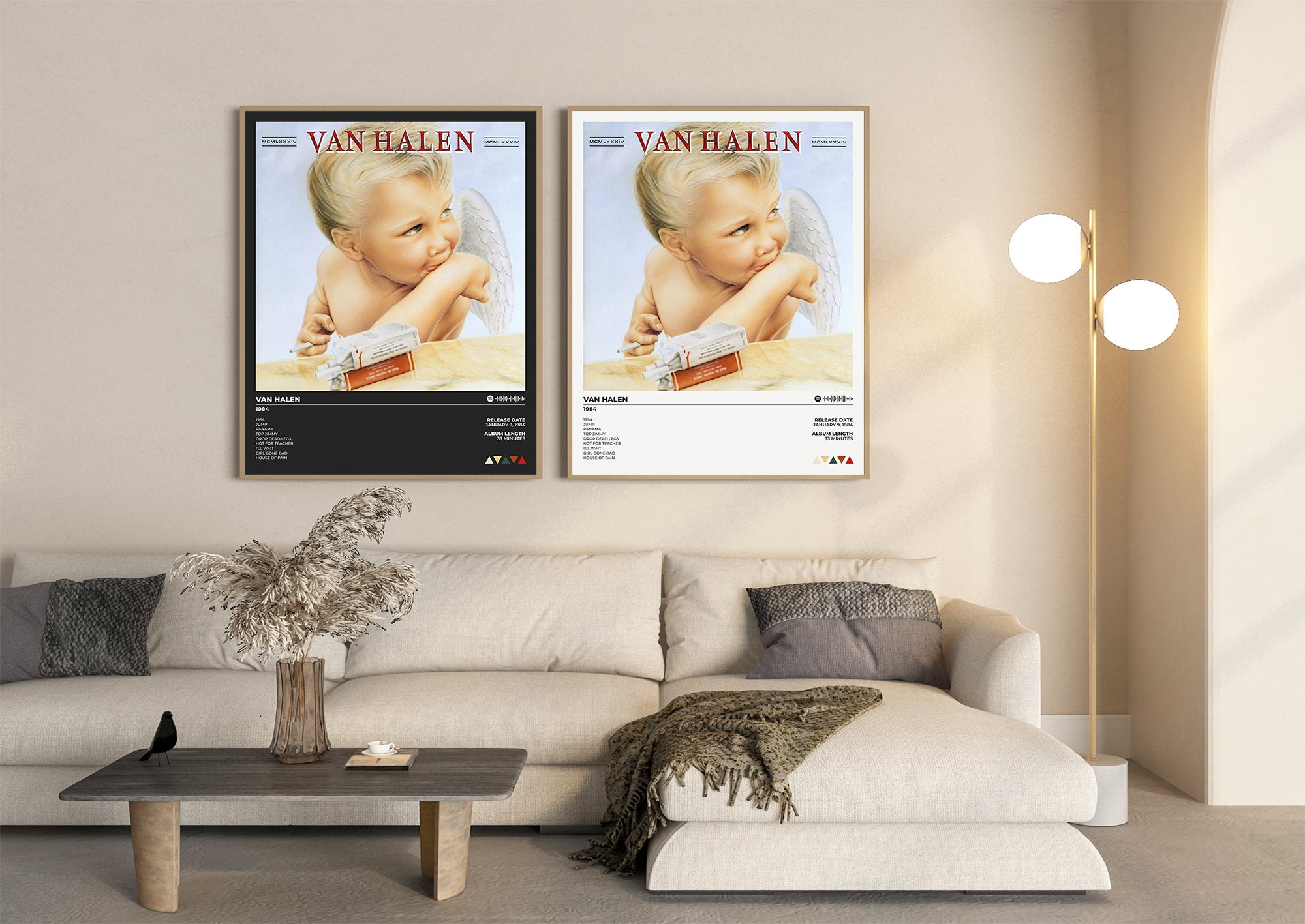 Discover van Poster | 1984 Album | 1984 Tracklist Poster