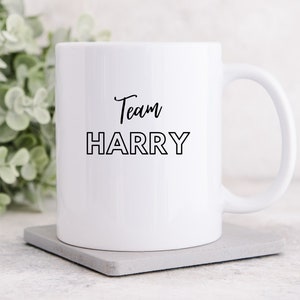 Funny Royal Mug, Team Harry Cup, William v Harry, Royal Brothers Fallout Gift, Gag Coworker Gift, Royal Memorabilia, British Royal Family