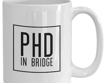 Bridge Player Gift, Bridge Player Funny Mug, Gift for Bridge Player, Bridge Gift, Bridge Gifts, Bridge Tea Cup, Bridge Mug, Bridge Christmas
