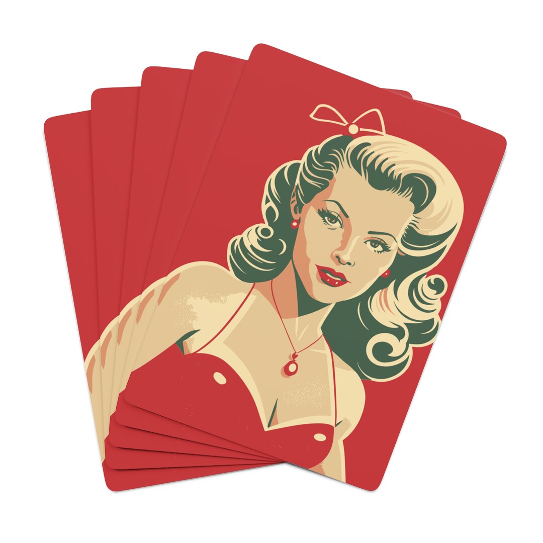 Pin Up Girl Playing Cards Pin Up Playing Cards Deck Retro Playing pin-up-girl-playing-cards-pin-up-playing-cards-deck-retro-playing