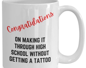 Funny High School Graduation Mug 2023, Graduation Gifts For Her High School, Graduation Gifts For Him High School, High School Grad Gift