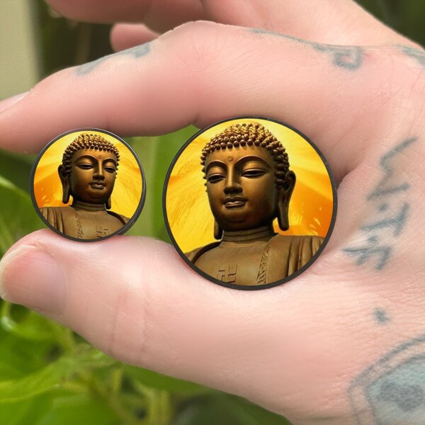 Buddha Plugs Gauges - 8mm to 50mm (0g - 2 inch)