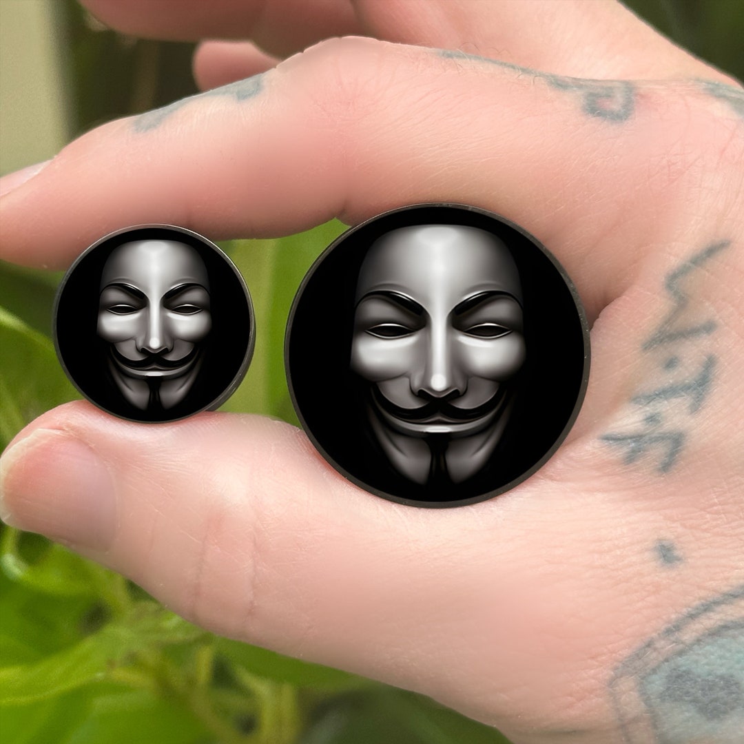 V Mask Plugs Gauges 8mm to 50mm 0g 2 Inch - Etsy