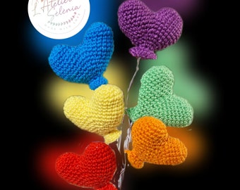 PDF-Anleitung für Herzballonstrauß