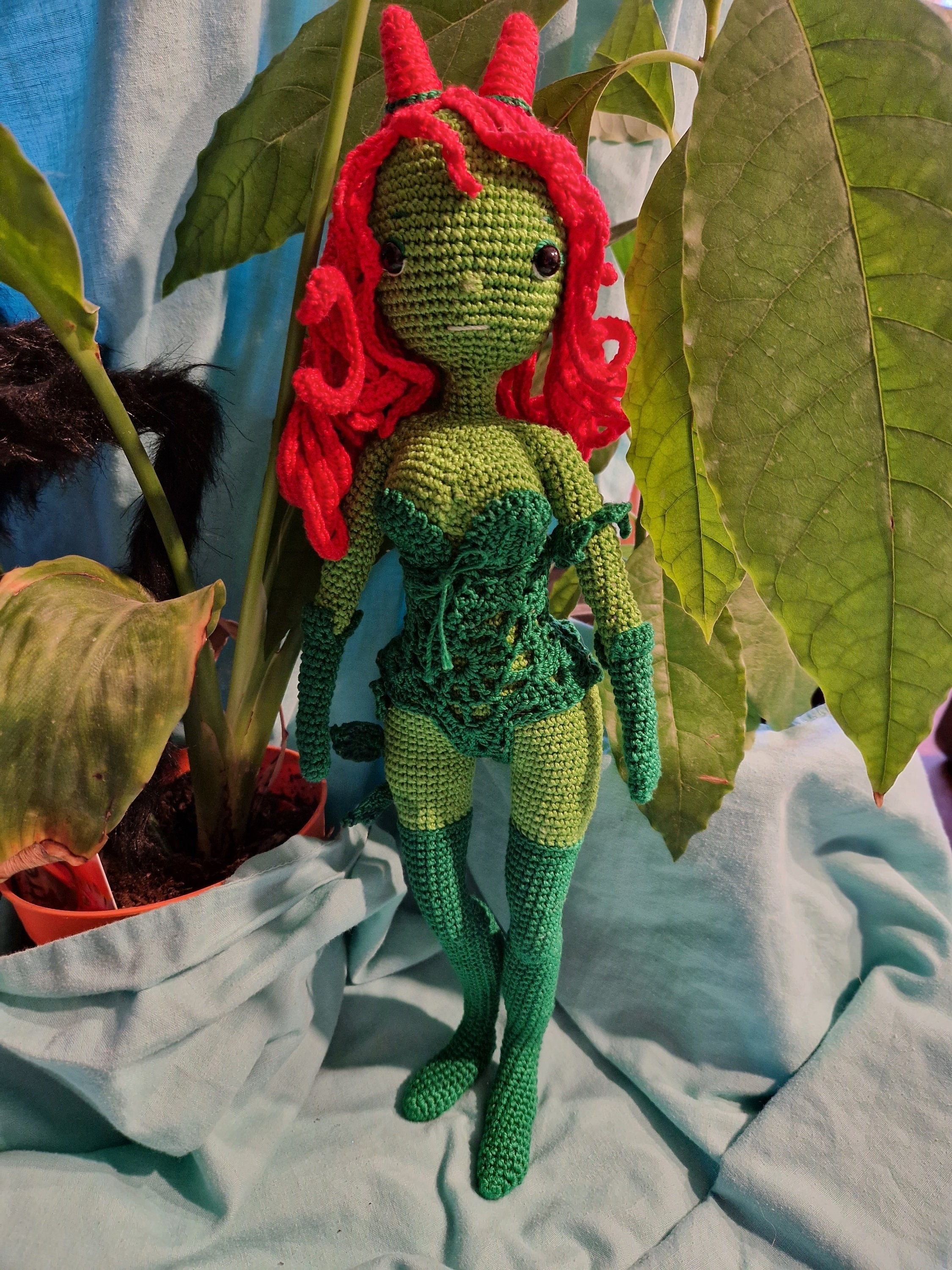 Poison Ivy Doll - Etsy