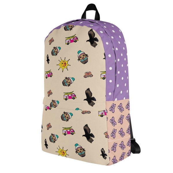 Kawaii School Backpack | Cute Aesthetic Backpack | Cute Kawaii Backpack for School | Laptop Backpack for Travel | Water Resistant Laptop Bag