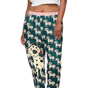 Kawaii Goat Pants | Pastel Goth Jogger Pants | Unisex Cute Yoga Pants