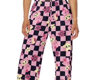 Pantalon large all over unisexe