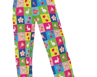 Pantalon large all over unisexe