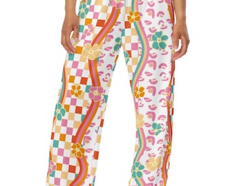 Kawaii Clowncore Retro Sweatpants | Decora Kei Music Handmade Jogger Sweatpants |Kidcore Clowns Japanese Unisex Yoga Pants