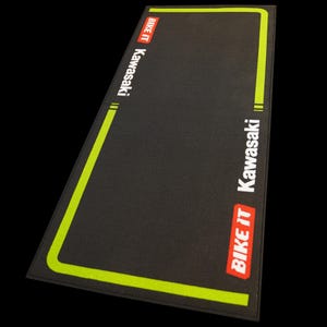 Tapis de garage Kawasaki MX2 Motocross Race Team 240 x 100 cm