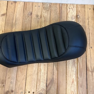 BMW K models solo short seat K75 K100 K1100 BLACK LINE double topstich cafe racer scrambler