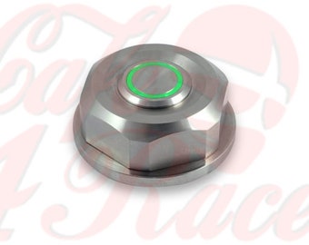 BMW Center Nut with Push Button for Twin-Shock and Monolever Models R100 & R80 green